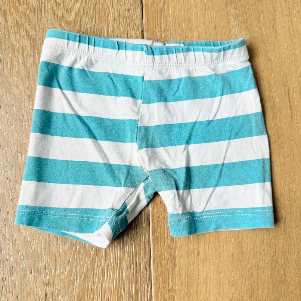 Kidtopia teal blue white shirts size 18 months.